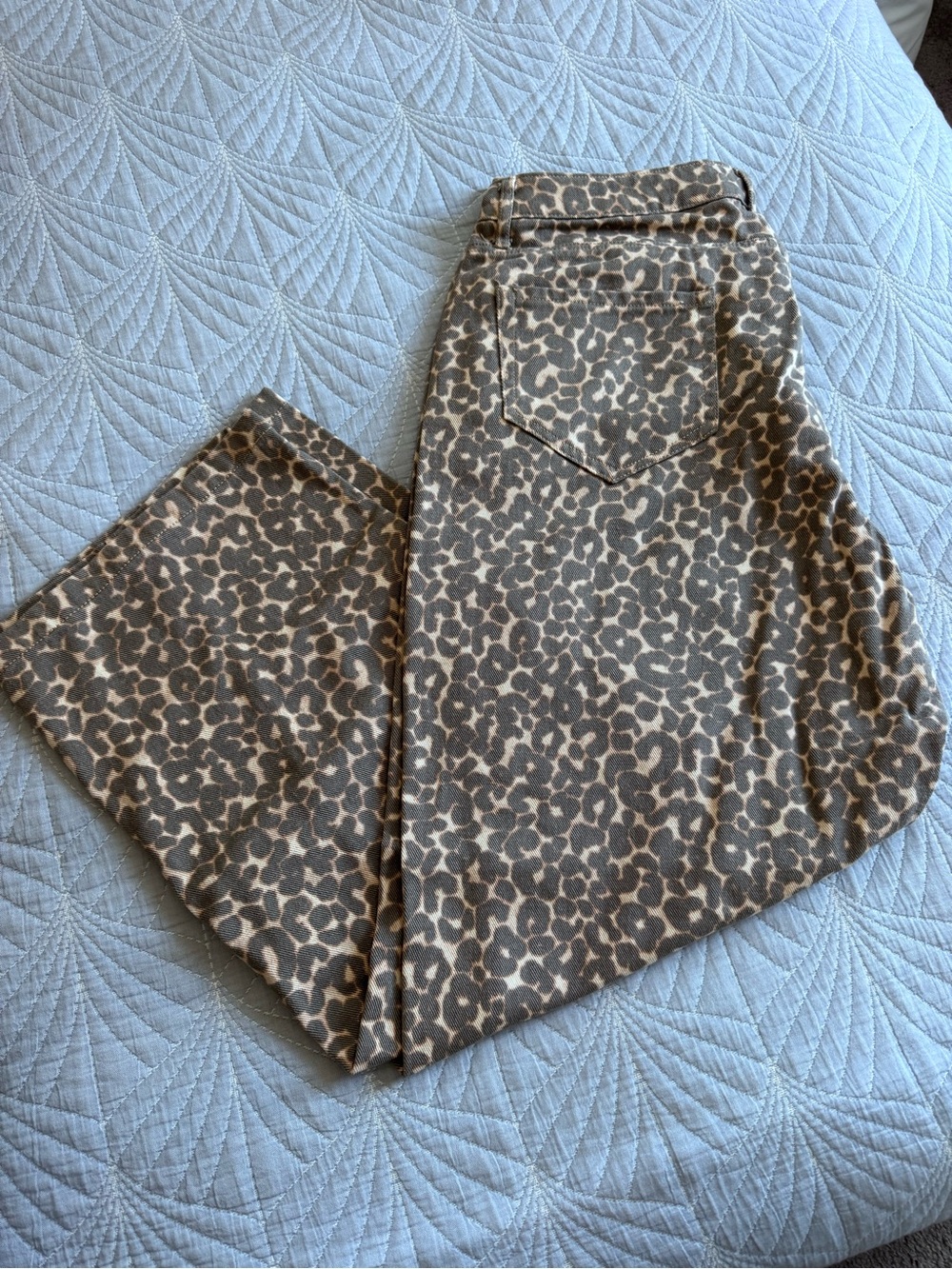 wild fable Leopard Print Pants in Tan and Gray